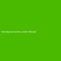 Aerodynamisches Leder-Messer