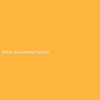 Kleine Baumwolle-Flasche