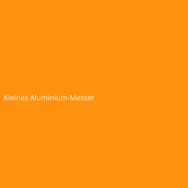 Kleines Aluminium-Messer