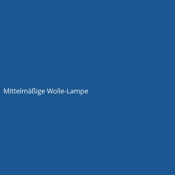 Mittelm&auml;&szlig;ige Wolle-Lampe