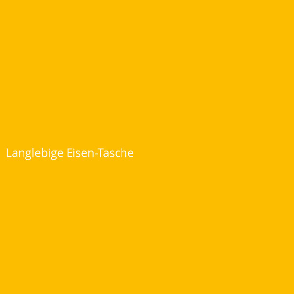 Langlebige Eisen-Tasche