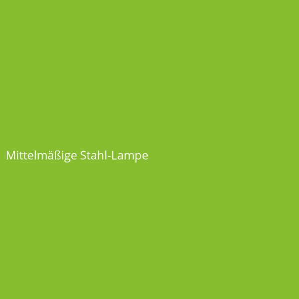 Mittelm&auml;&szlig;ige Stahl-Lampe